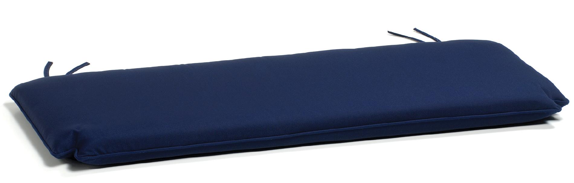 5' Bench Cushion, Sunbrella&reg; Fabric, Navy