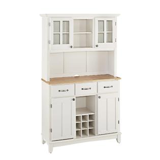 hutch buffet wood styles kitchen cabinets server natural sideboards buffets stainless sideboard hutches rack dining bakers islands door shelves finish