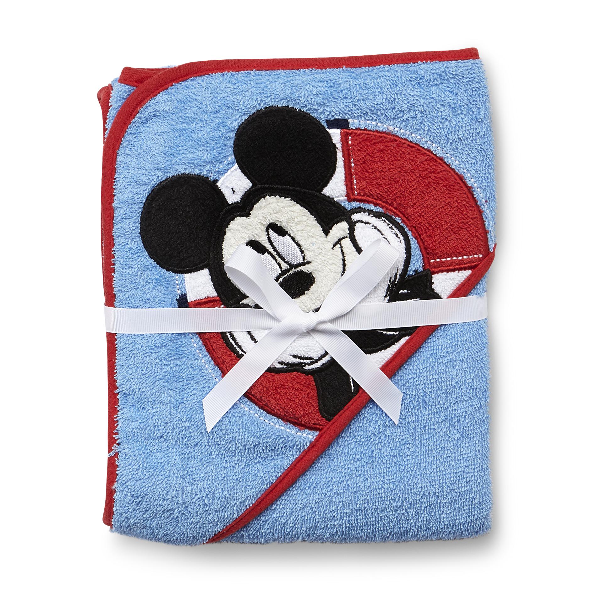 Disney Mickey Mouse Hooded Bath Towel Shop Your Way Online Shopping