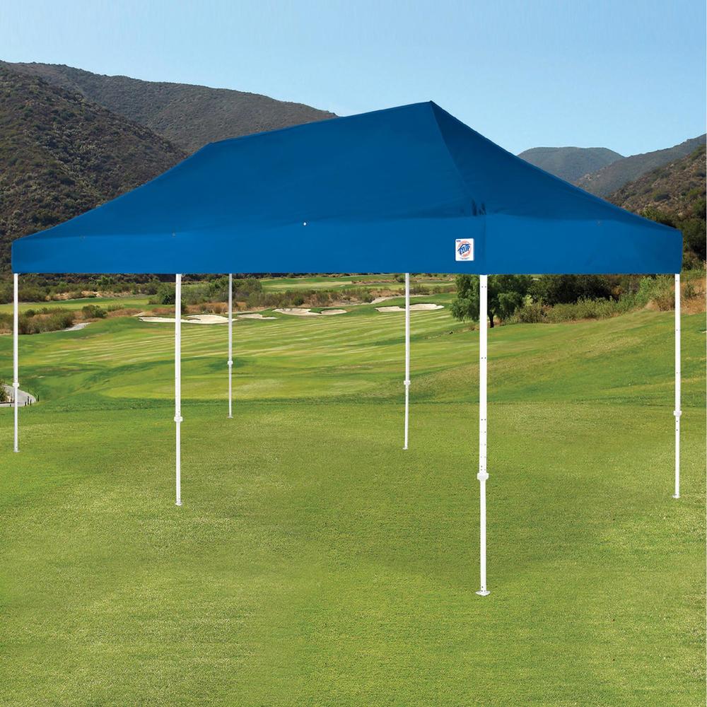 Eclipse&#8482; Steel 10x20 Instant Shelter, Fabric Color Royal Blue