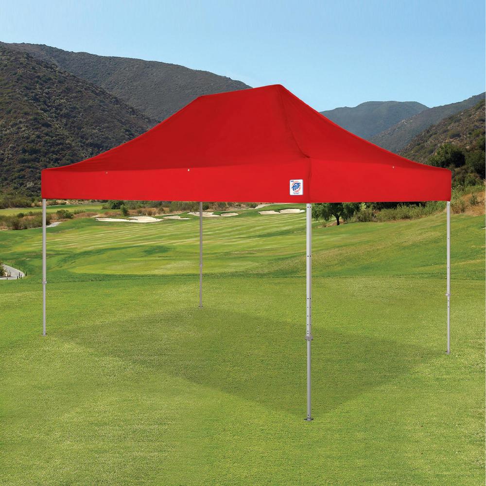 Eclipse&#8482; Steel 10x15 Instant Shelter, Red