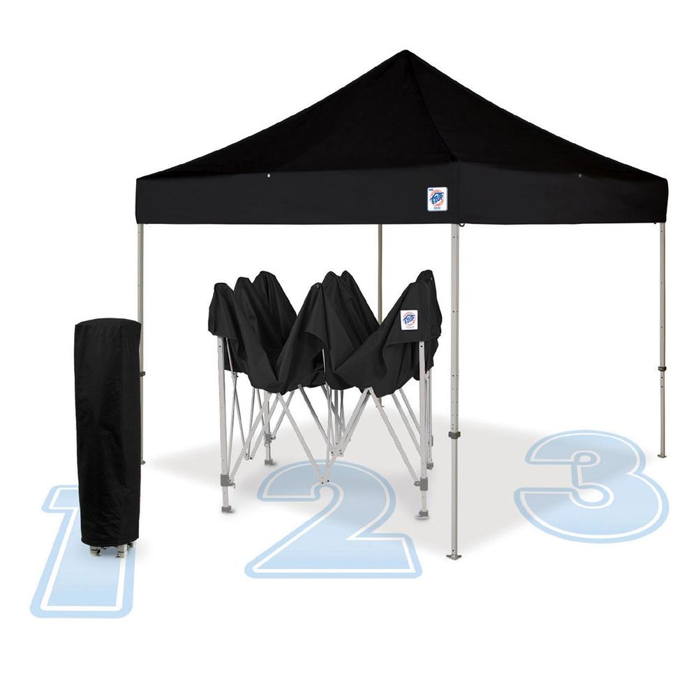 Eclipse™ Aluminum 10x10 Instant Shelter, Fabric Color Black
