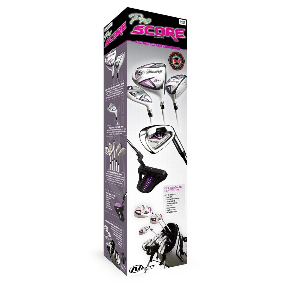 Ladies' Pro Score Nano Complete Golf Package Set - Right Hand LRH
