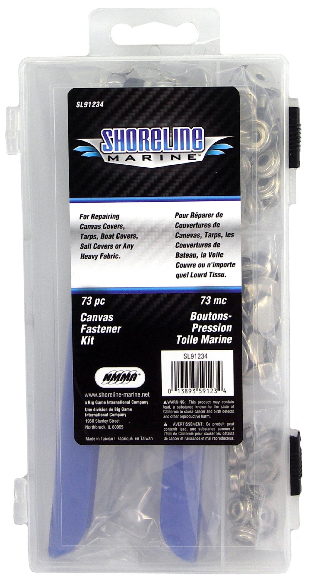 UPC 013893591234 product image for Shoreline Marine Canvas Fastener Kit | upcitemdb.com
