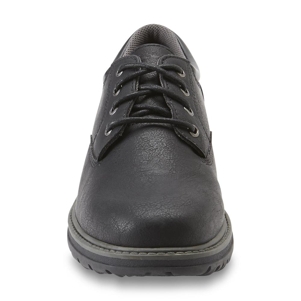 Men's Marcel Black Lug Oxford Shoe