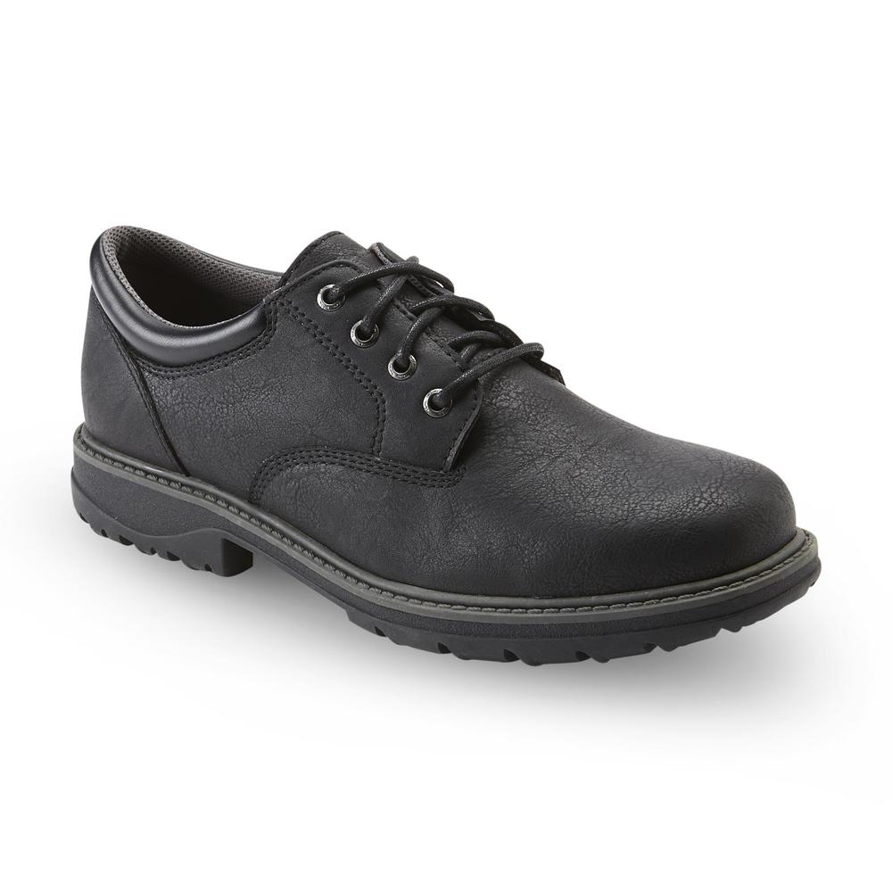 Men's Marcel Black Lug Oxford Shoe