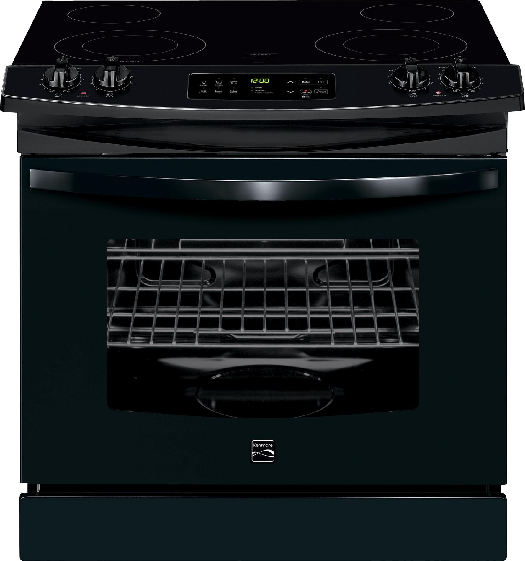 Kenmore 42519 4.2 cu. ft. SelfClean DropIn Electric Range Black