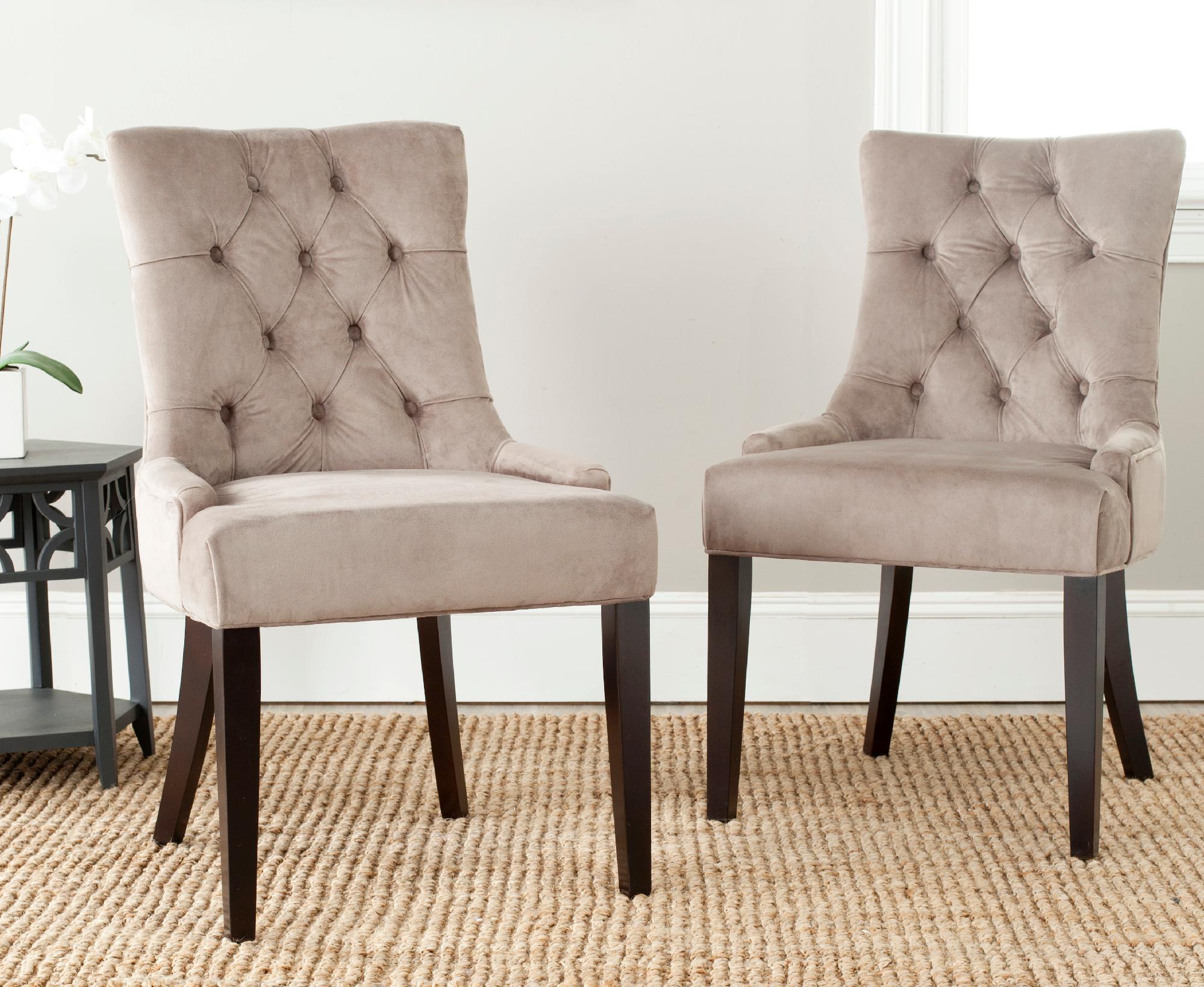 Safavieh Abby 19''H Tufted Side Chairs (Set Of 2)