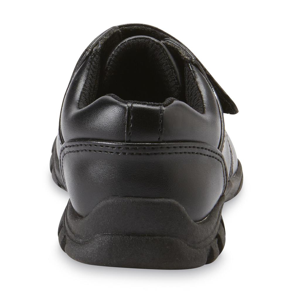 Toddler Boy's AL Black Casual Pull-On Shoe