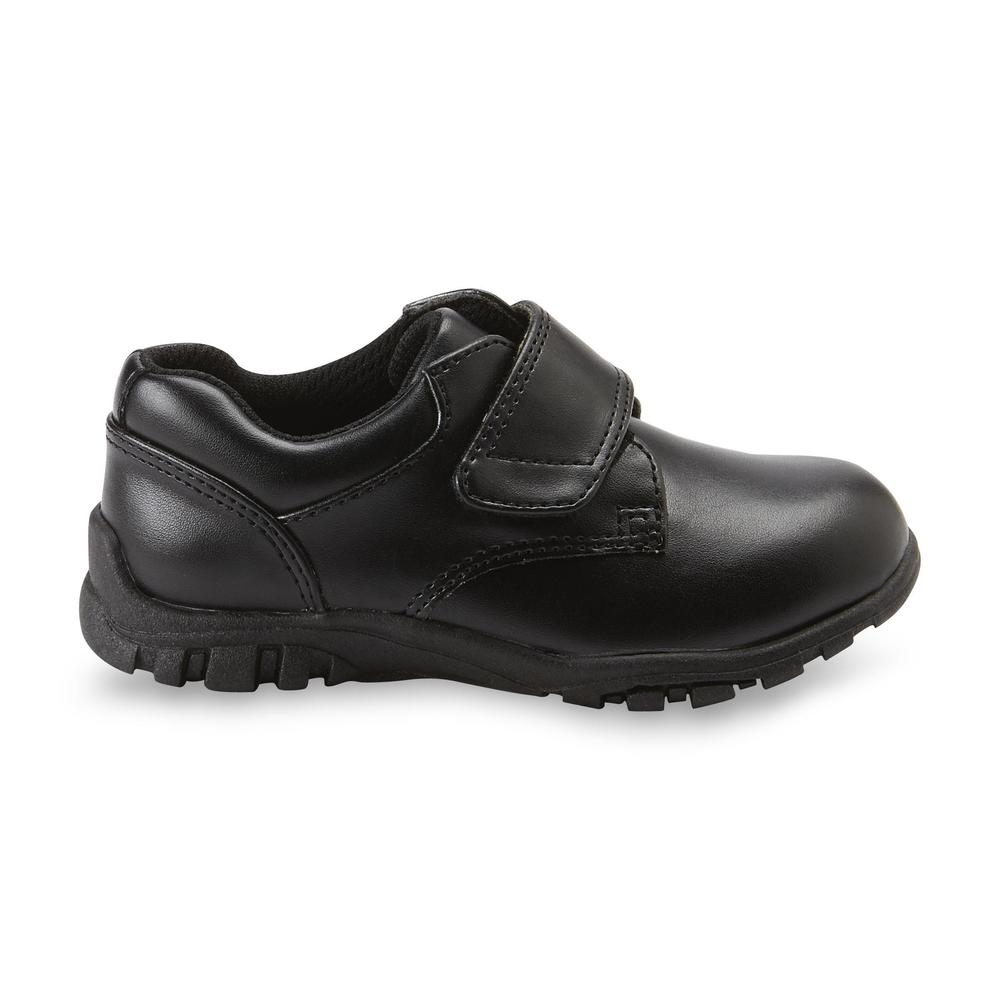 Toddler Boy's AL Black Casual Pull-On Shoe