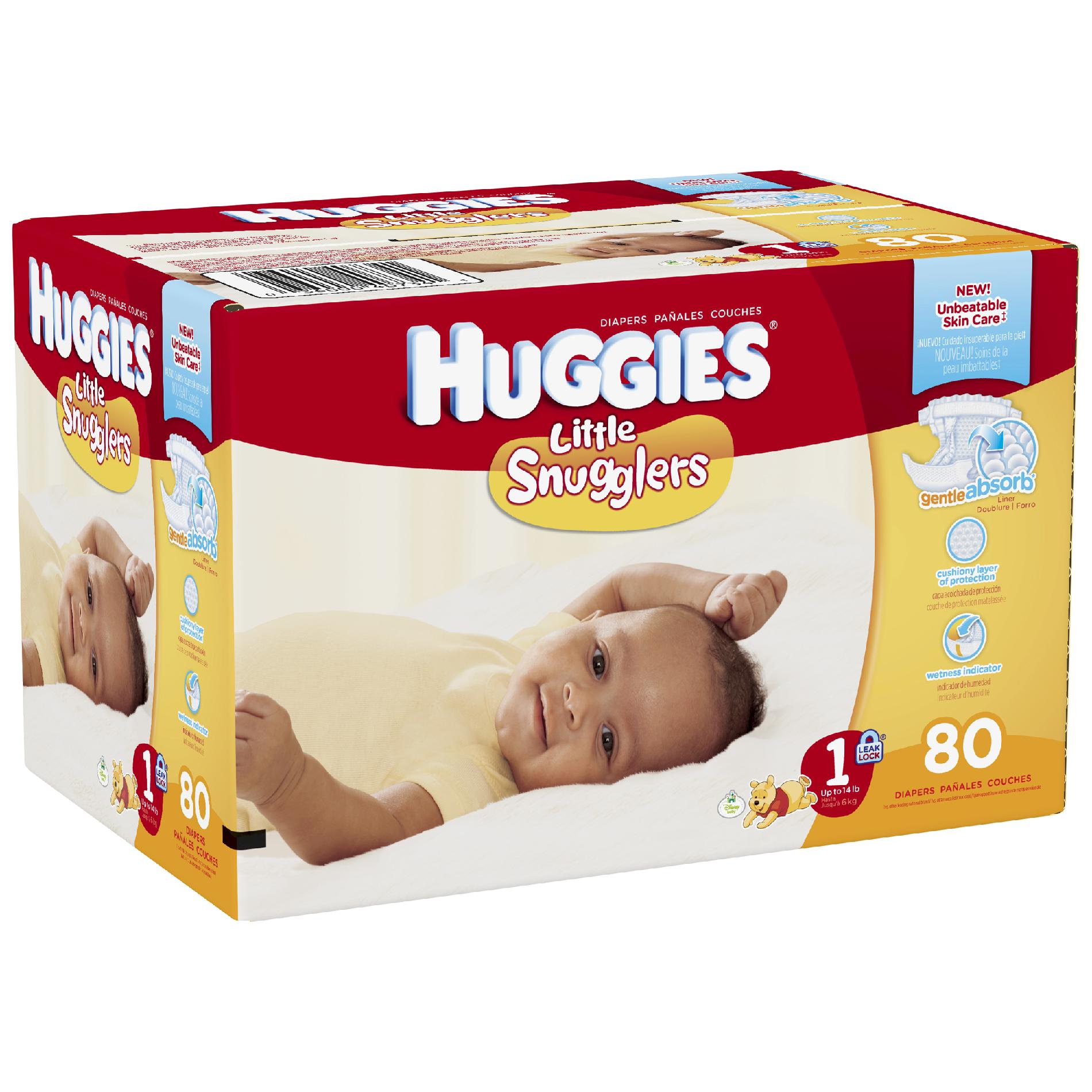 Huggies Size 1 Diapers 80 CT BOX - Baby - Baby Diapering ...
