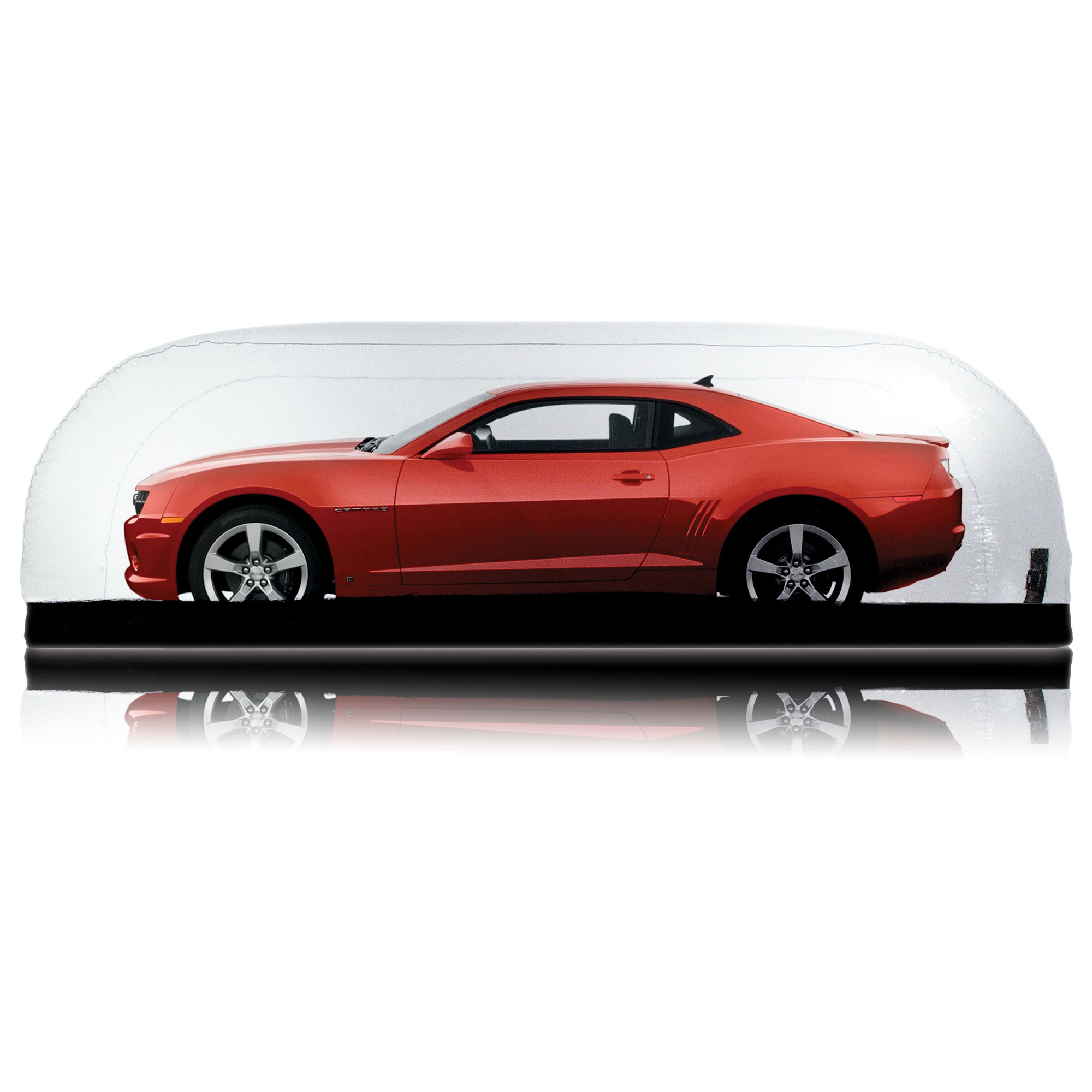 Indoor 18' Inflatable Car Cover and Storage
