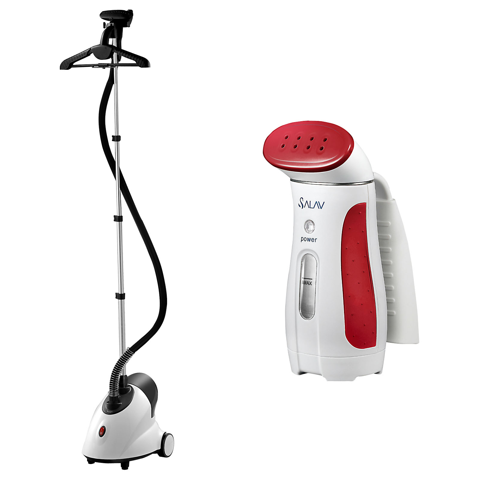SALAV Performance Series Garment Steamer with Folding Hanger, GS18DJ/120 White Appliances