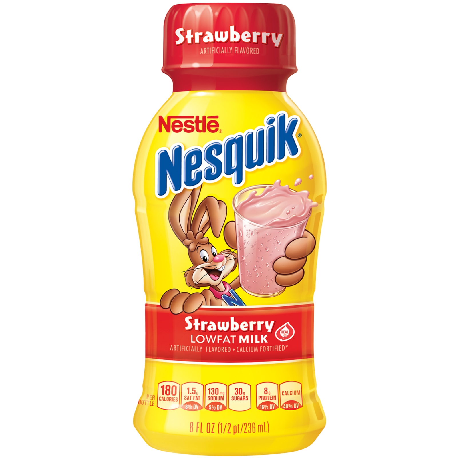 Nestle Nesquik Strawberry Low Fat Milk Calories Nutri vrogue.co