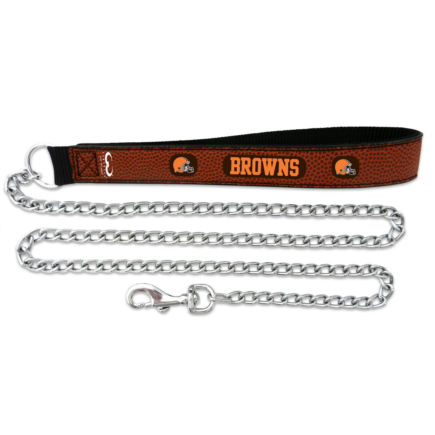 GAMEWEAR Cleveland Browns Football Leather Chain Leash