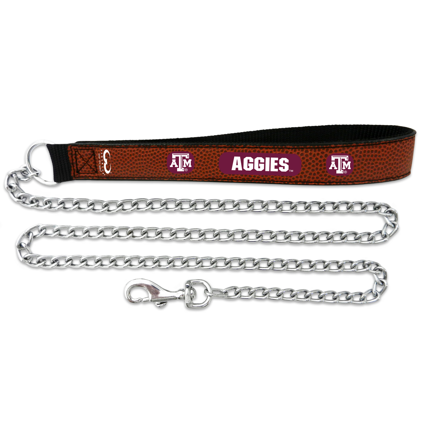 GAMEWEAR Texas A&M Aggies Football Leather Chain Leash