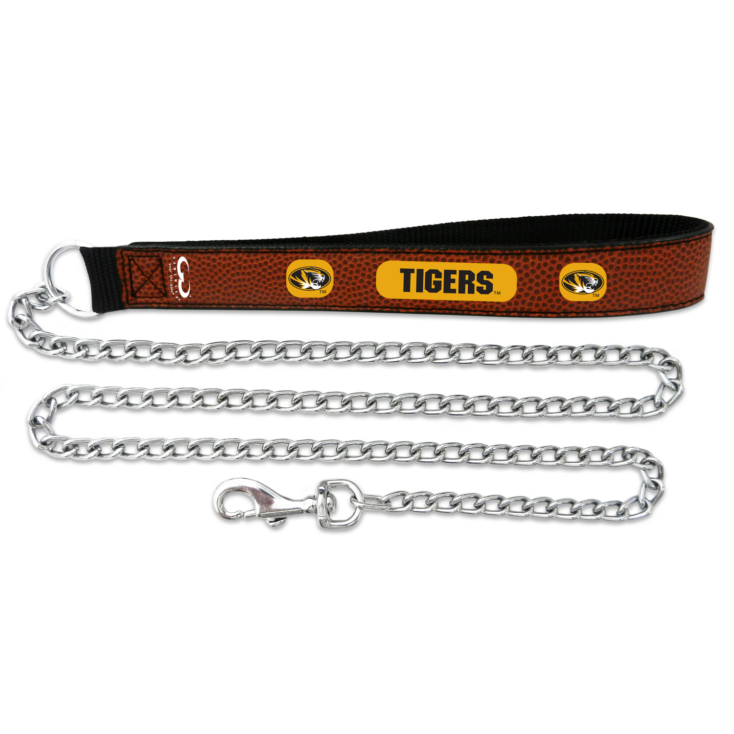 GAMEWEAR Missouri Tigers Football Leather Chain Leash