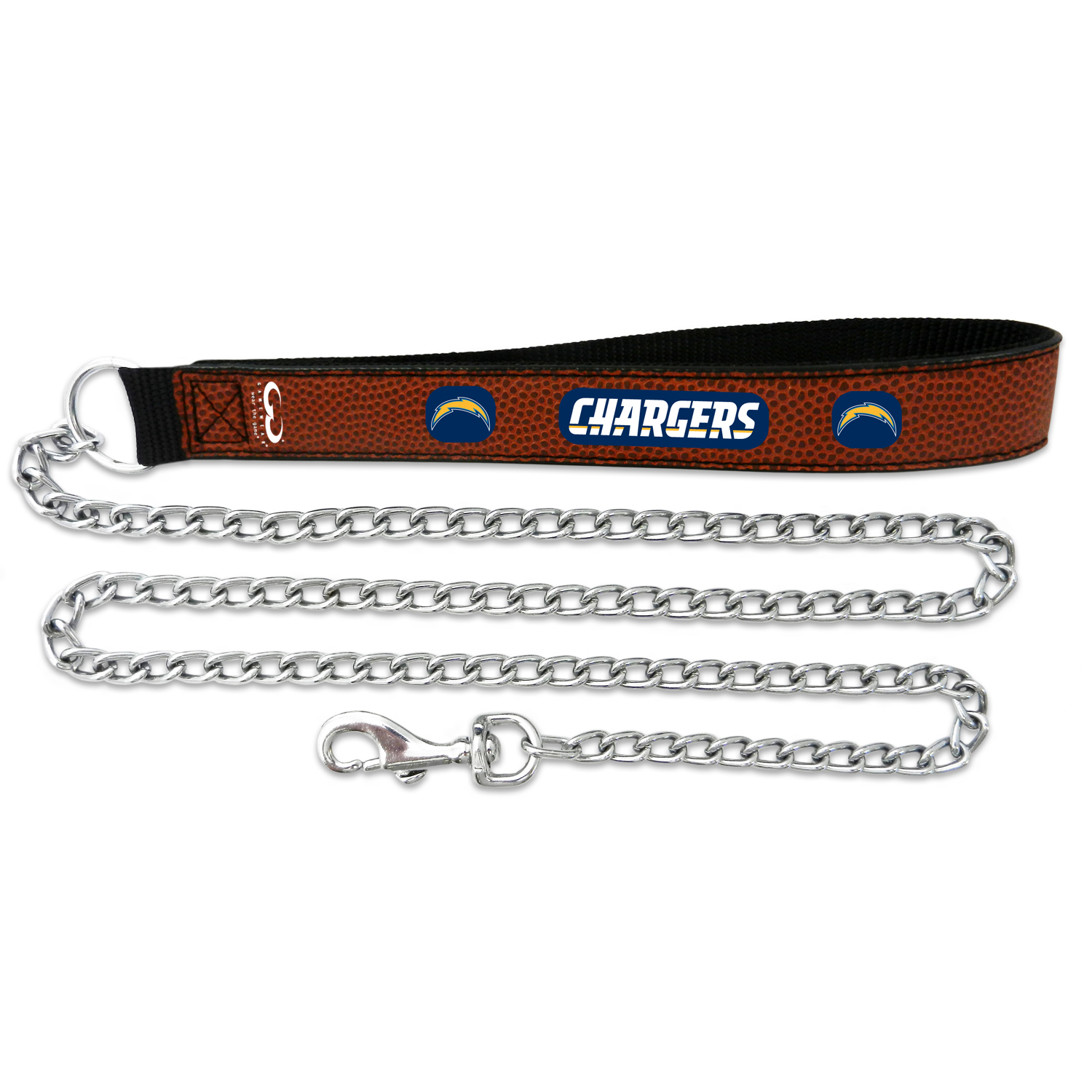 GAMEWEAR San Diego Chargers Football Leather Chain Leash