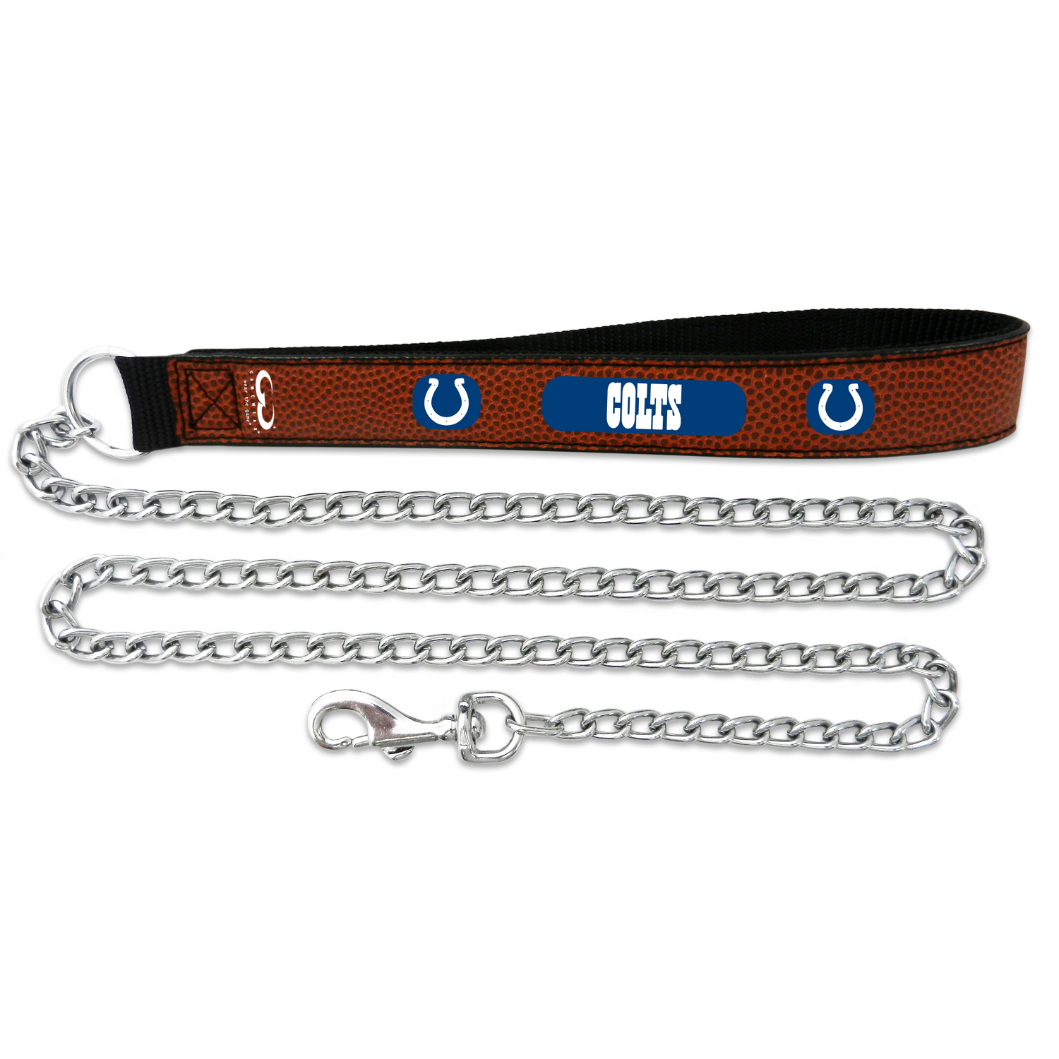 GAMEWEAR Indianapolis Colts Football Leather Chain Leash