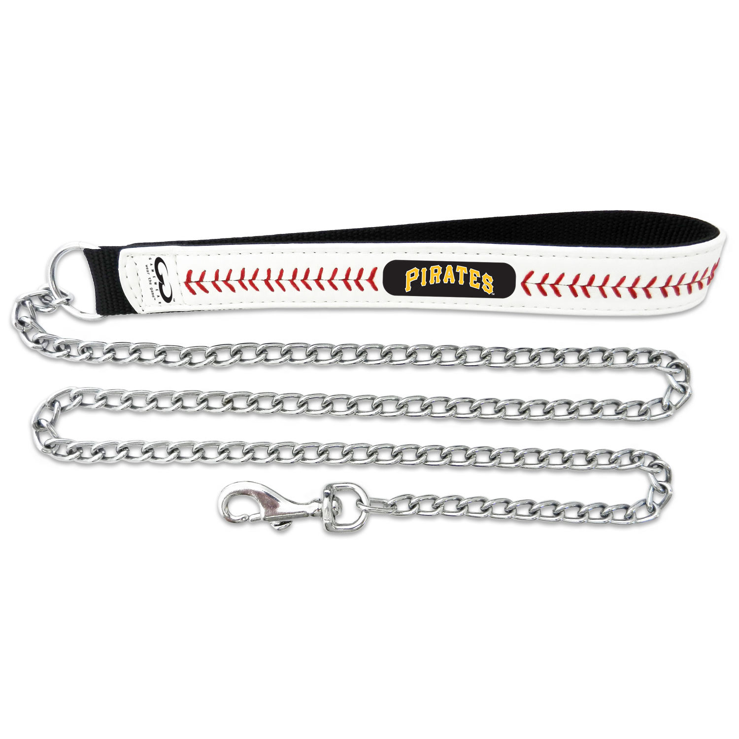 GAMEWEAR Pittsburg Pirates Baseball Leather Chain Leash