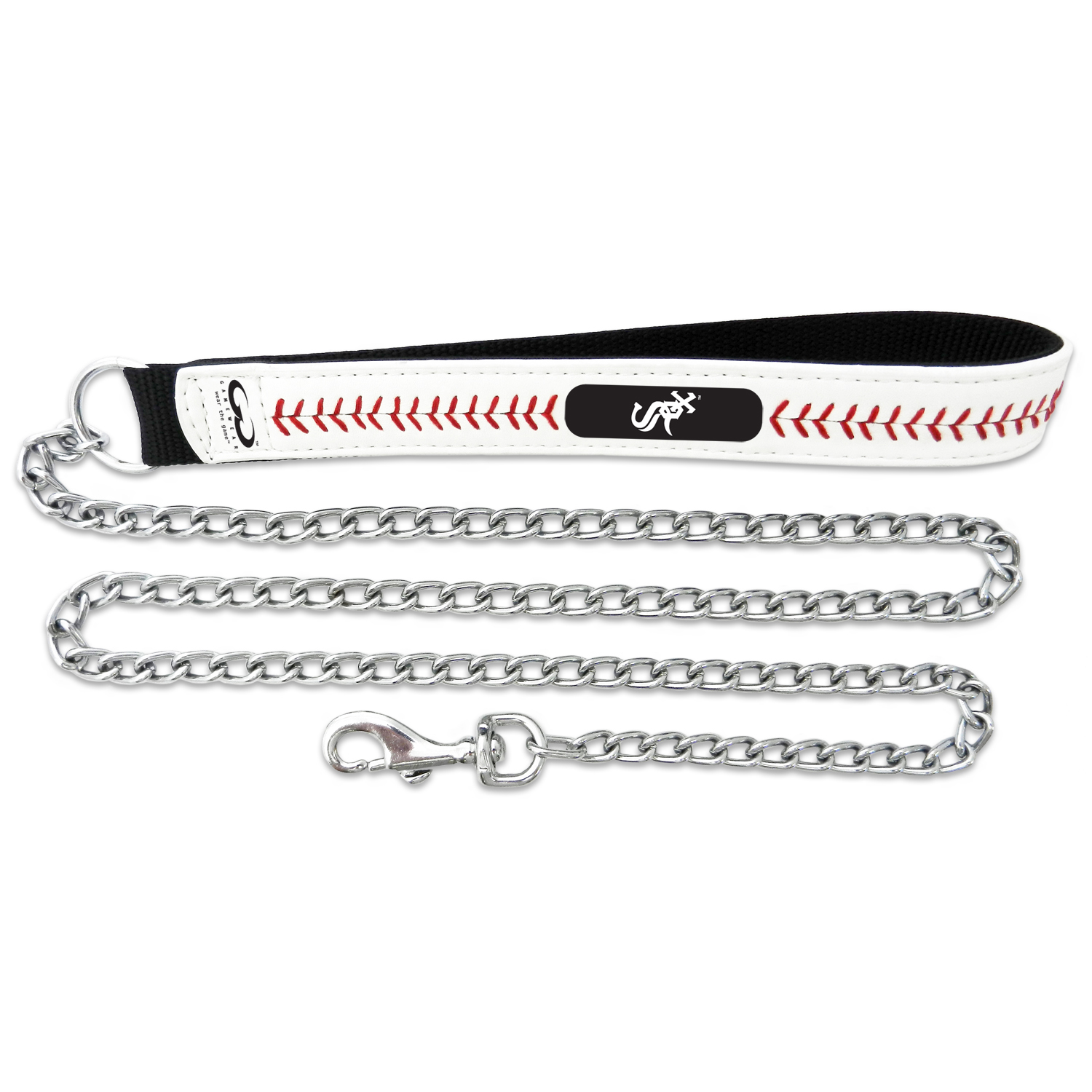 GAMEWEAR Chicago White Sox Baseball Leather Chain Leash