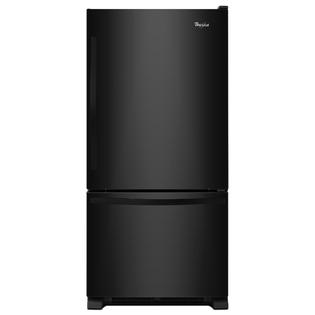 whirlpool freezer refrigerator cu bottom ft maker ice