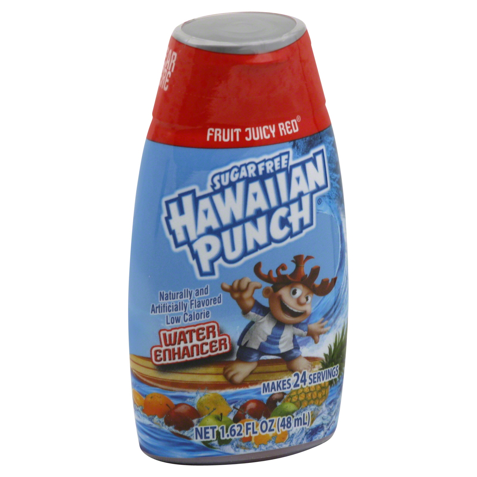 Hawaiian Punch Singles to Go! Drink Mix, Sugar Free, Fruit Juicy Red, 8