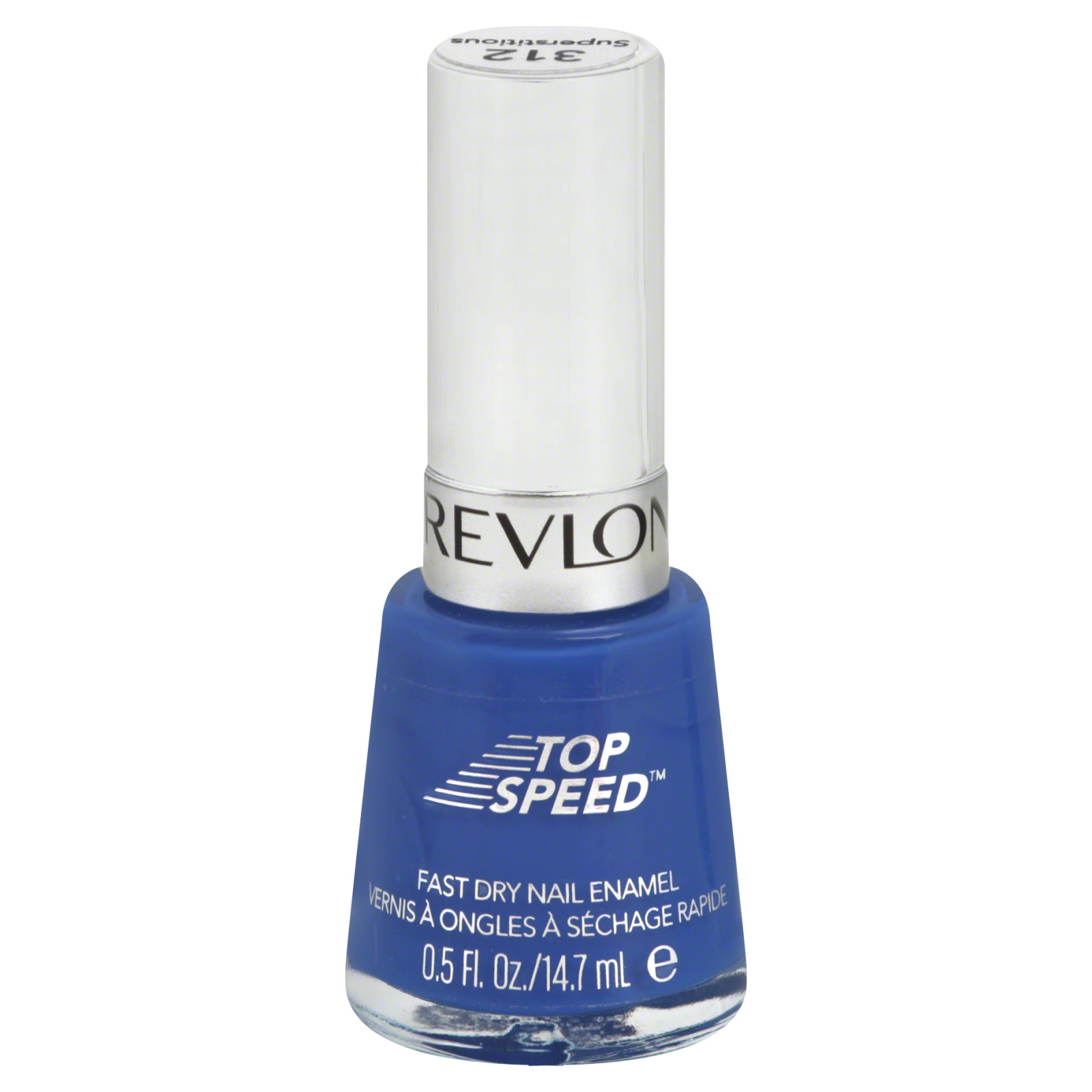 Top Speed Nail Enamel, Fast Dry, Superstitious 312, 0.5 fl oz (14.7 ml)