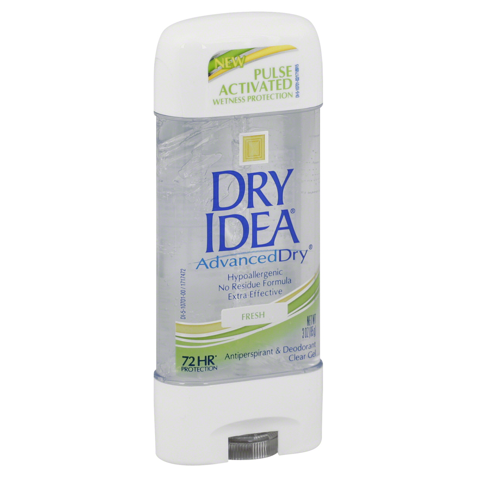 Ban Antiperspirant/Deodorant, Clear Gel, Powder Fresh, 2.25 oz (63 g