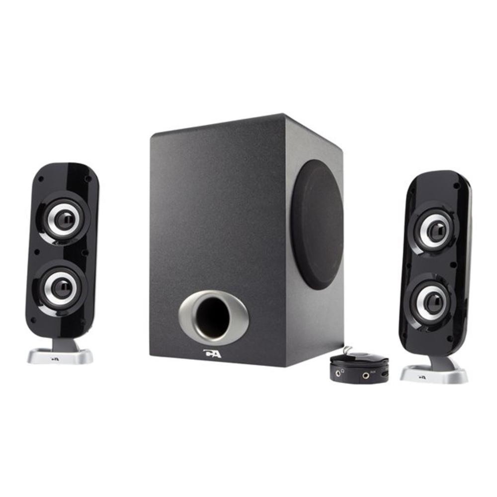Cyber Acoustics CA-3810 2.1 Speaker System - 38 W RMS - iPod Supported