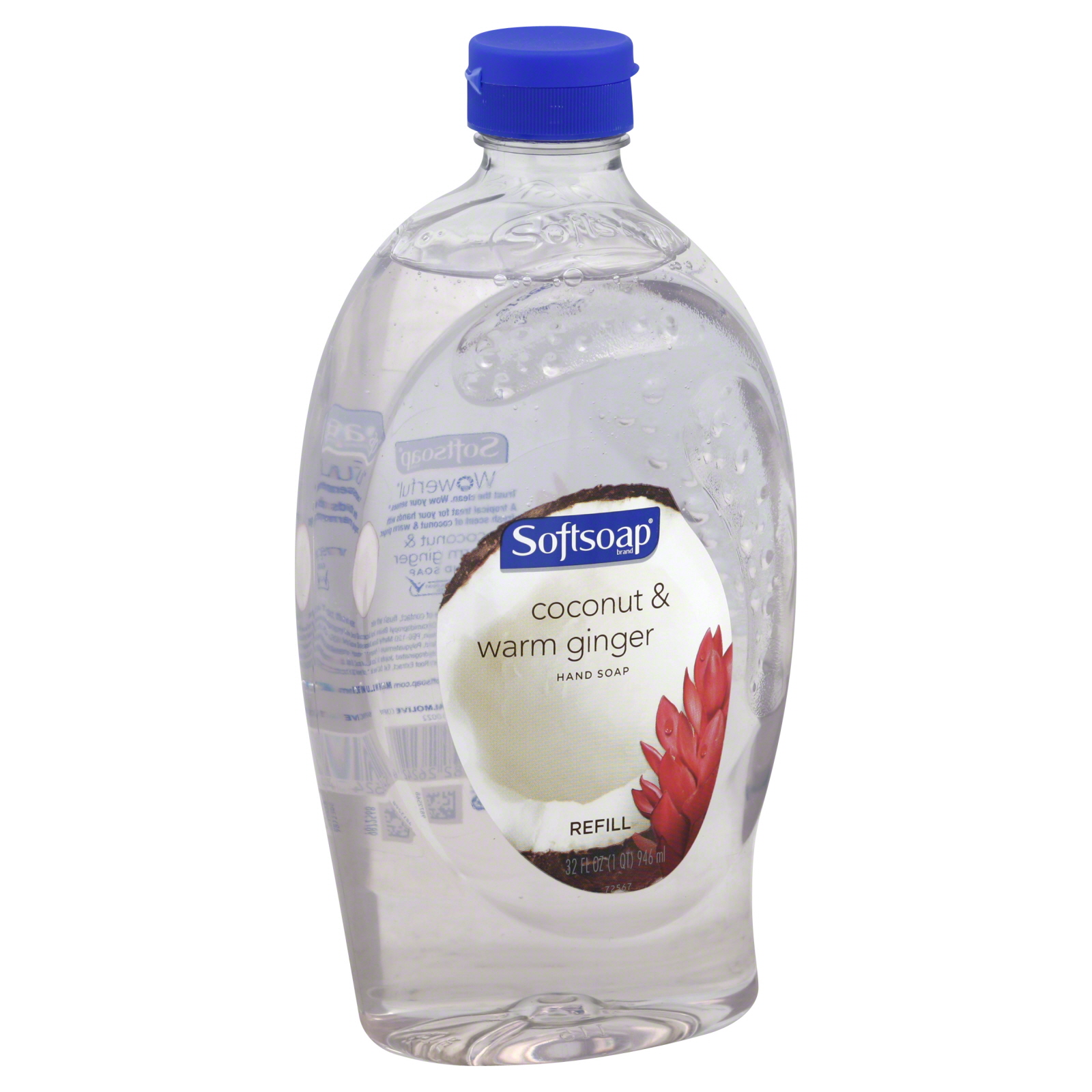 UPC 074182262426 product image for Hand Soap, Coconut & Warm Ginger, Refill, 32 fl oz (1 qt) 946 ml | upcitemdb.com
