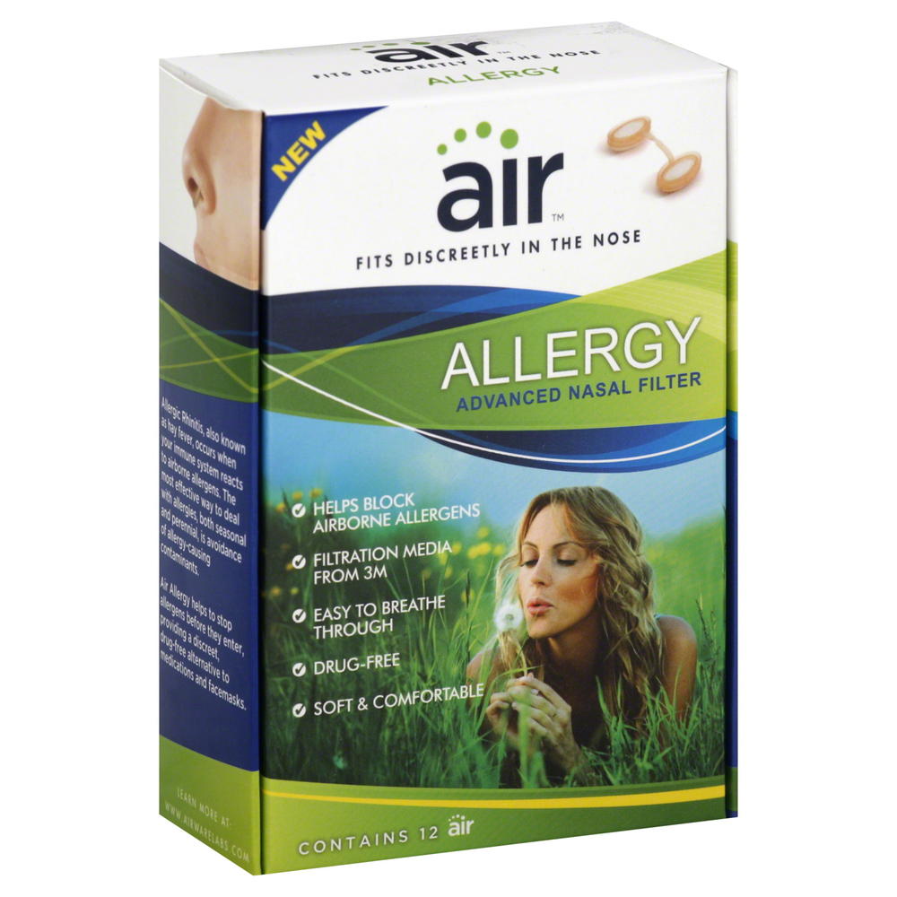 AIR ™ Allergy - Advanced Nasal Filter, 12ct