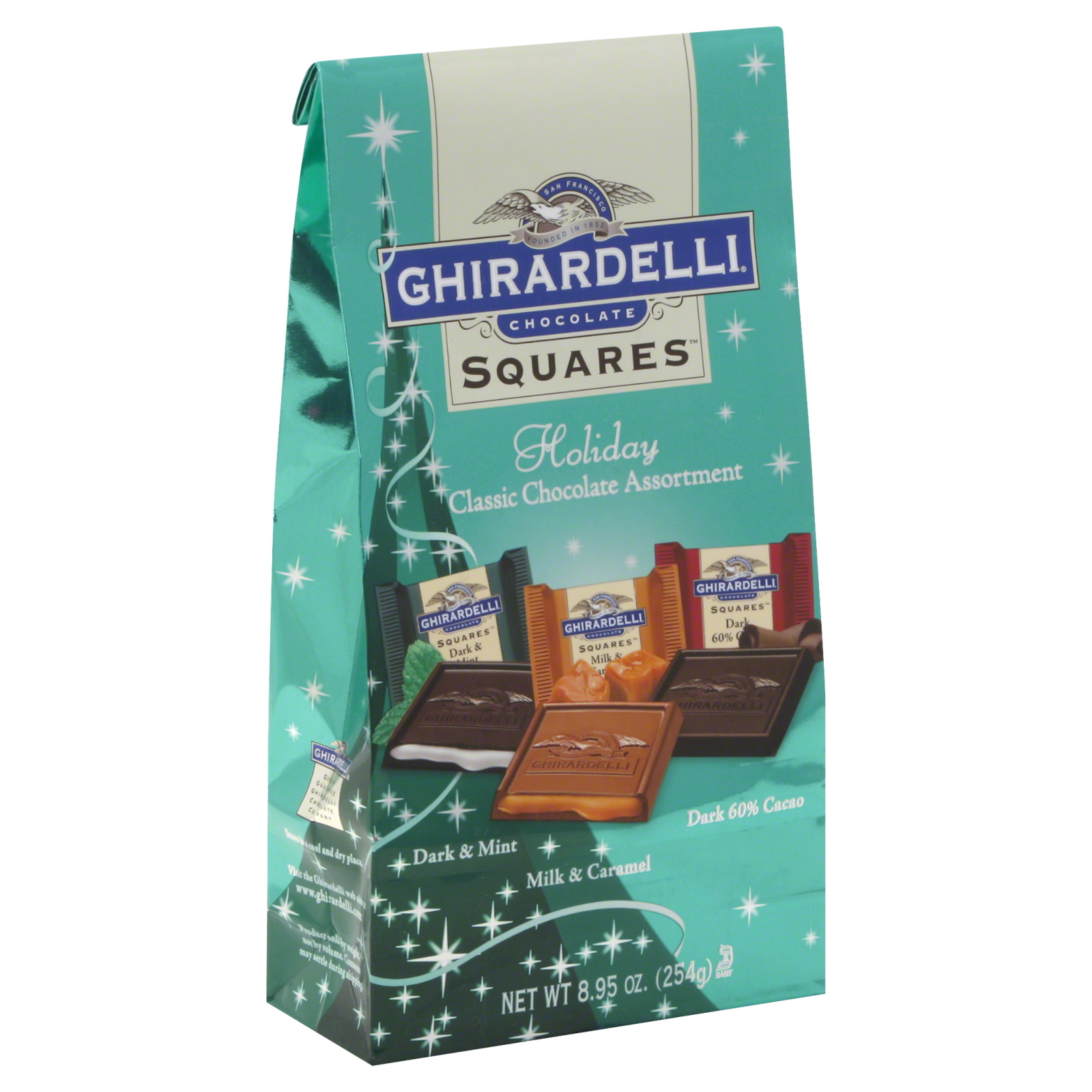 UPC 747599312403 product image for Ghirardelli Chocolate Assorted Holiday Squares, 8.95 oz | upcitemdb.com