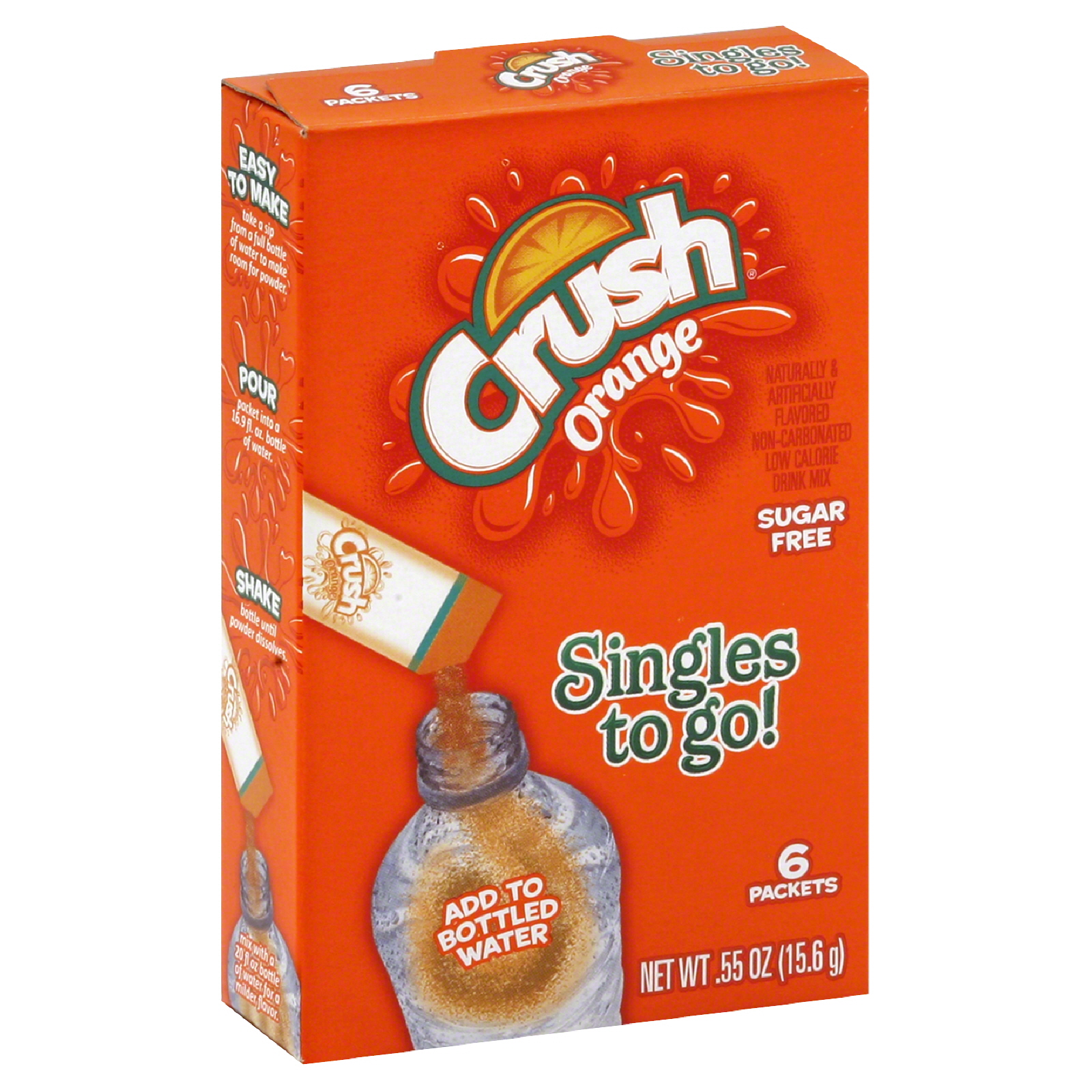 Crush Orange Singles to Go Drink Mix, 0.55 oz Shop Your Way Online
