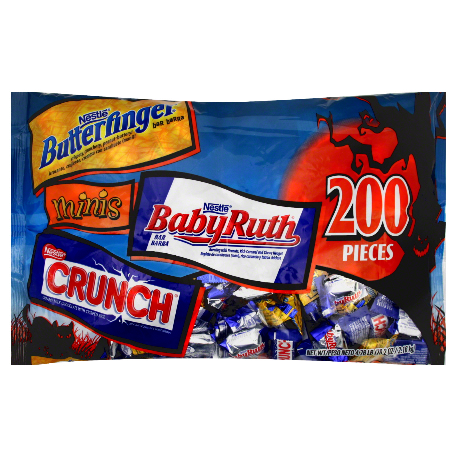 Nestle Assorted Candies - Baby Ruth/Crunch/Butterfinger (4 ...