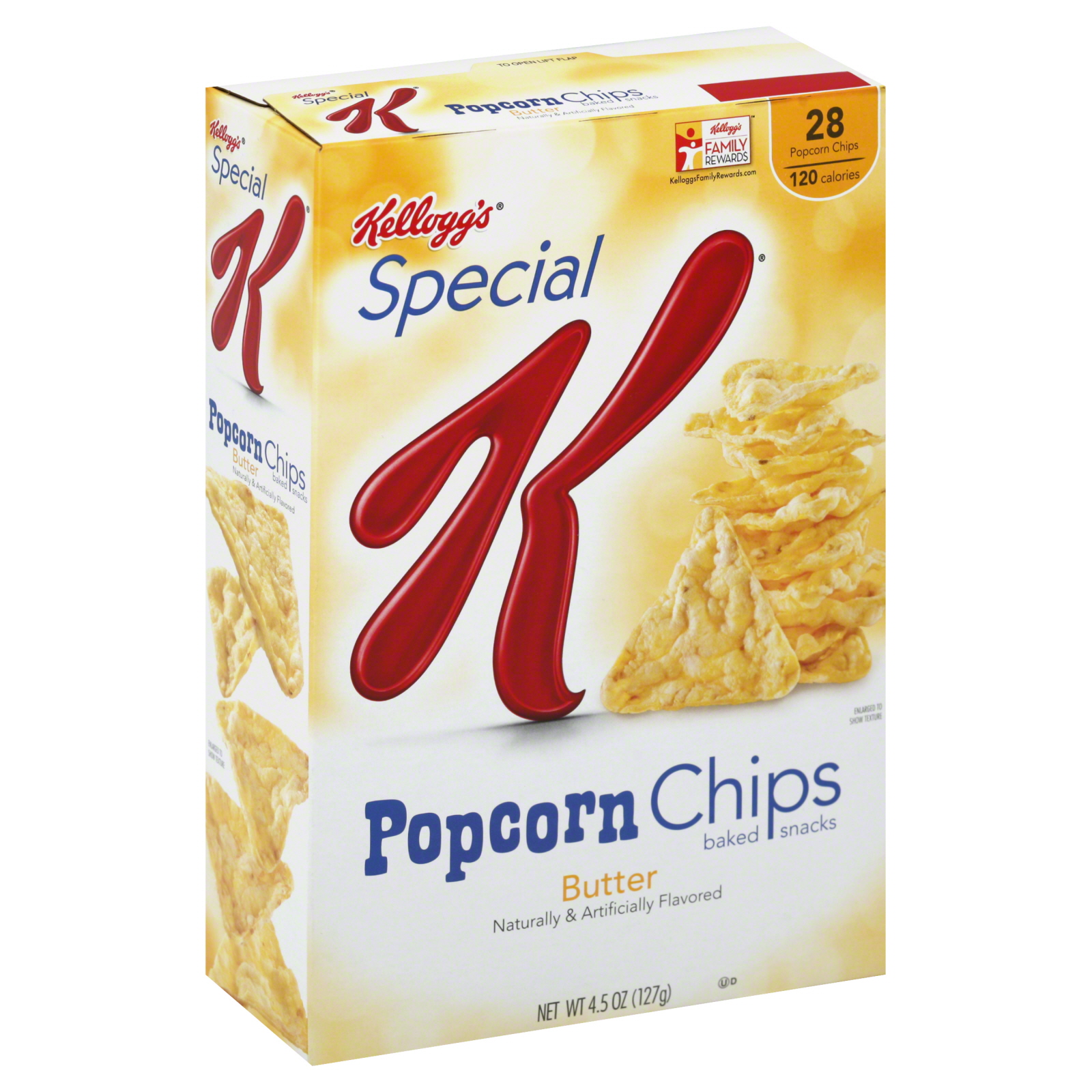 Kellogg's Special K Popcorn Chips, Sweet and Salty, 4.5 oz Food