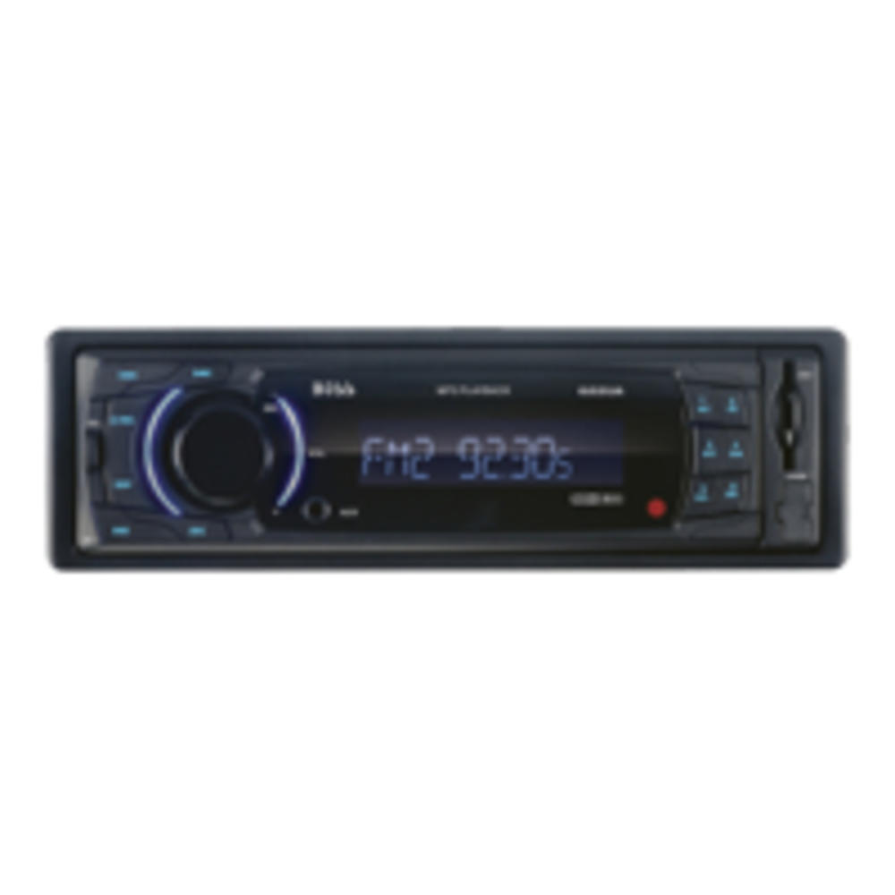 Boss 622UA Car Flash Audio Player - 200 W RMS - Single DIN - LCD Display - MP3 - AM, FM - 18, 12 x FM, AM Preset - Secure Digit