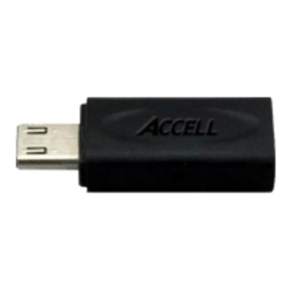 Accell Micro USB 5 Pin to 11 Pin Adapter - 1 x Type A Female Micro USB - 1 x Type A Male Micro USB