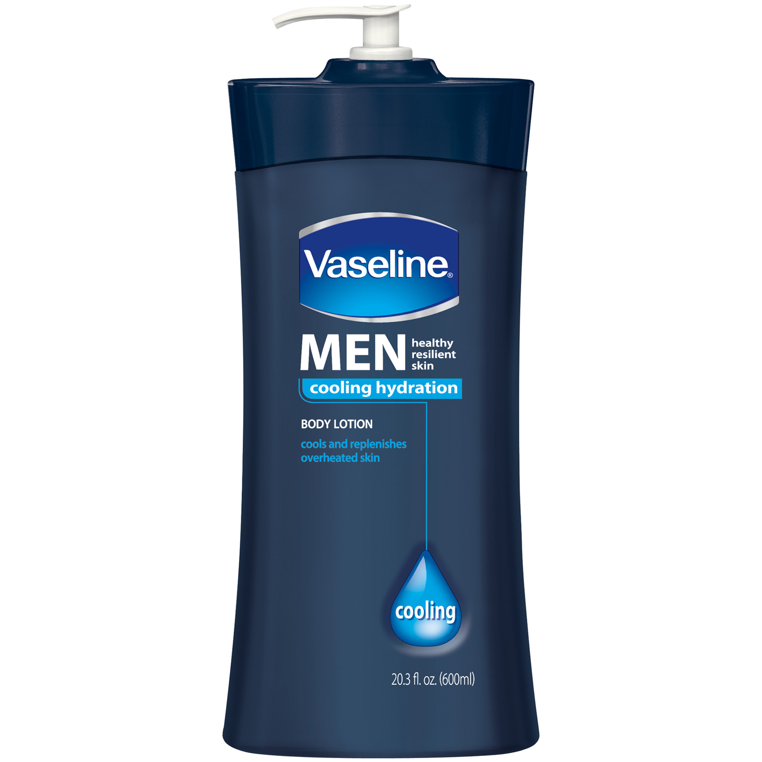UPC 305210071148 Vaseline Men Body Lotion, Cooling Hydration, 20.3 fl