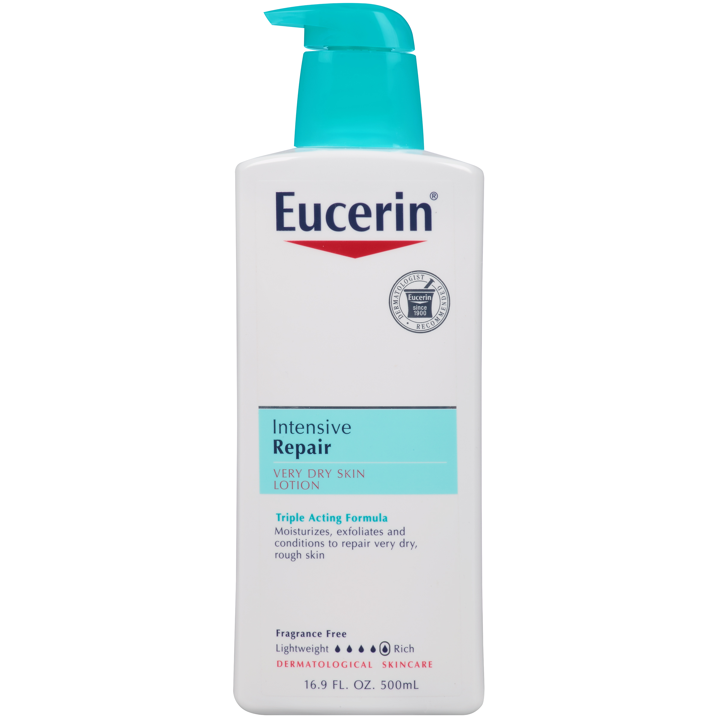 UPC 072140110161 Eucerin Lotion, Plus Intensive Repair, 16.9 fl oz