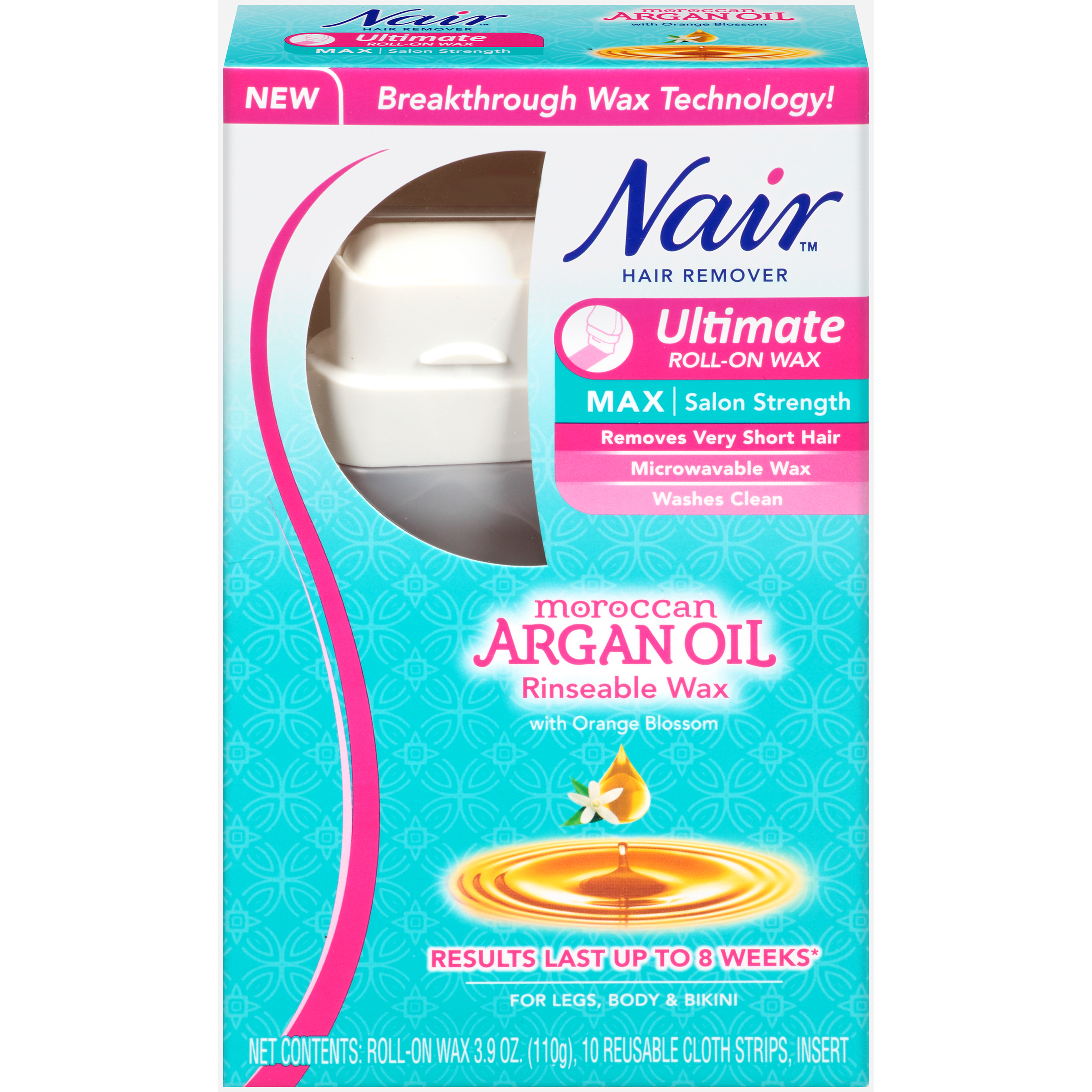 Nair roll on wax clearance