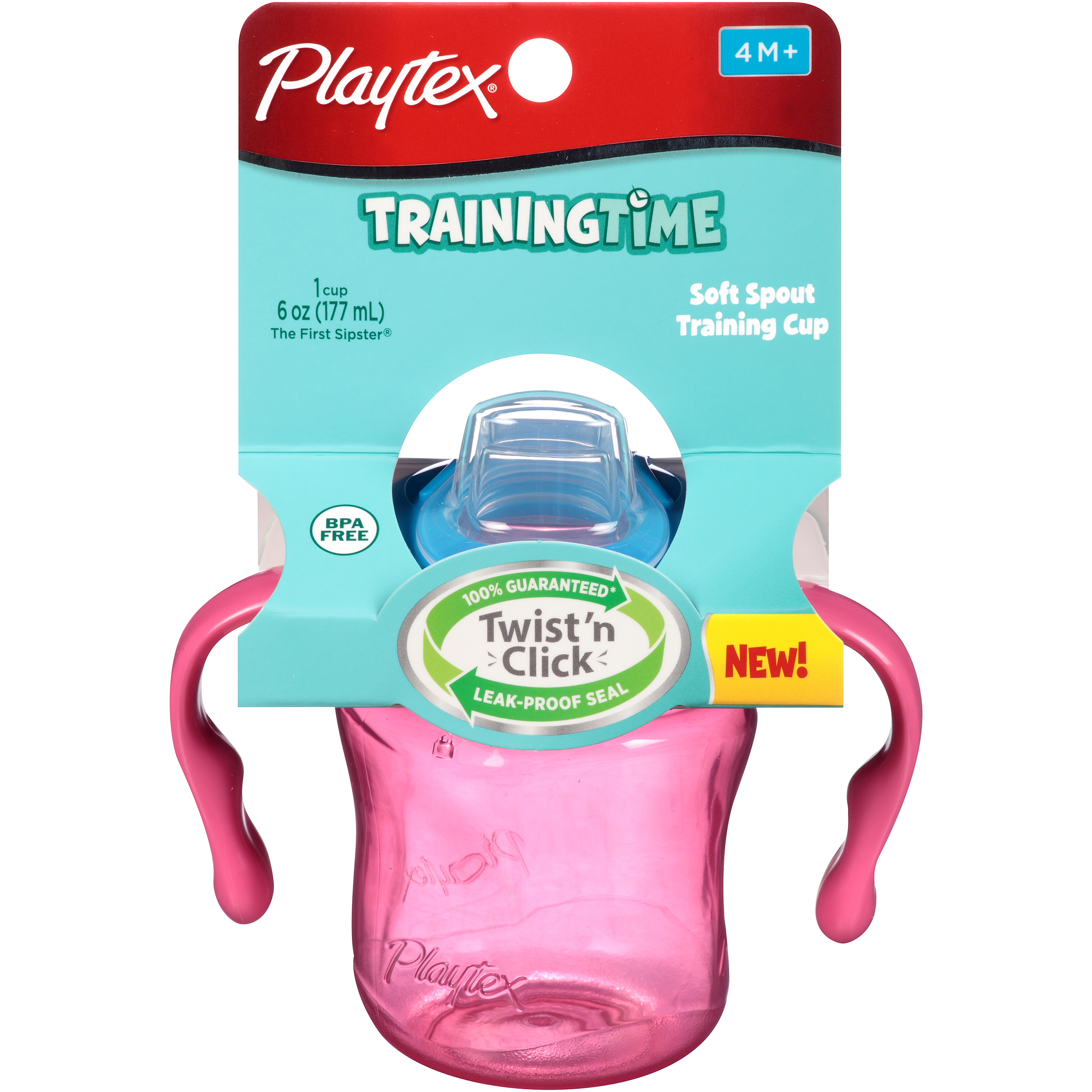UPC 078300056614 Playtex The First Sipster Spill Proof Cup, Stage 1