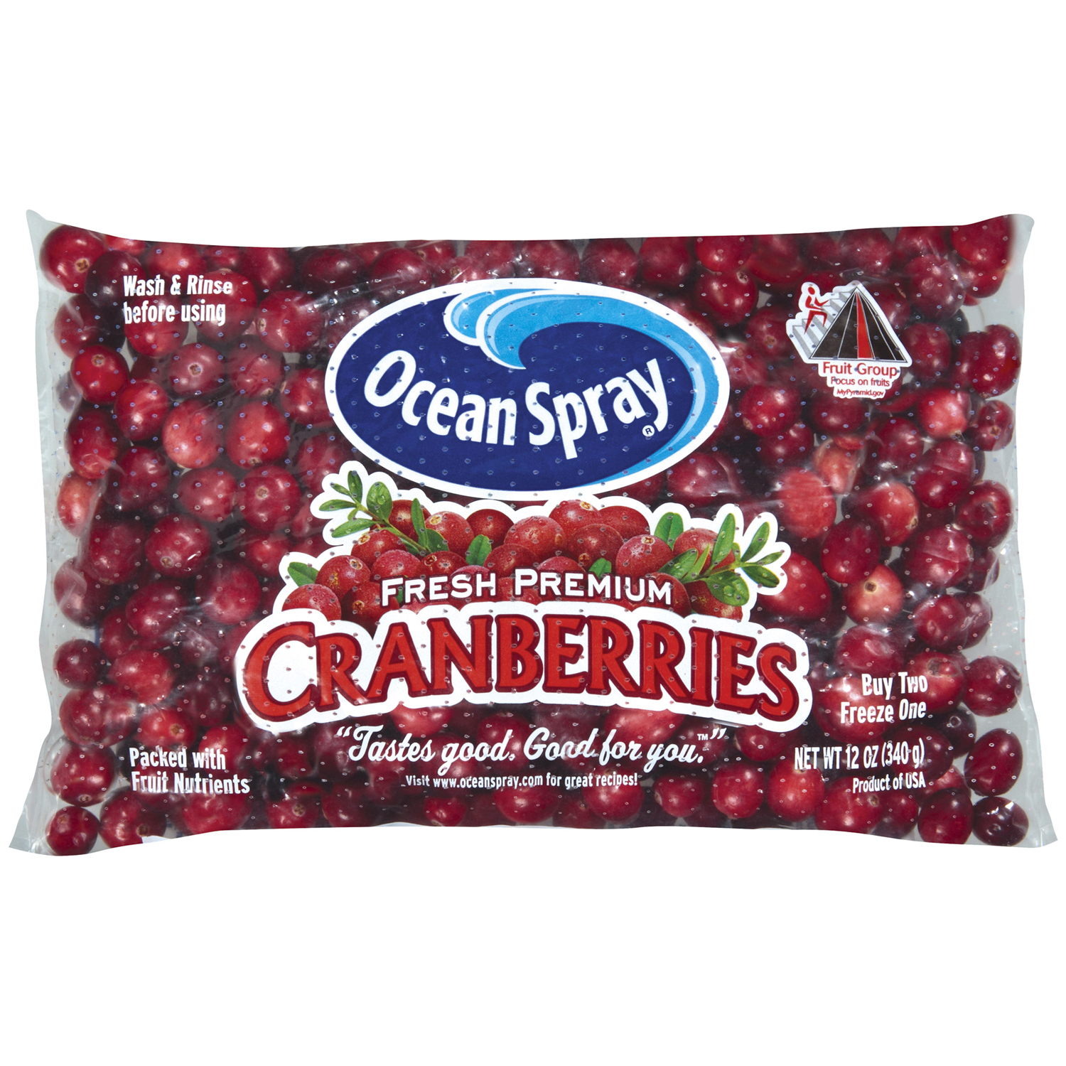 Fresh Premium Cranberries 12 OZ BAG