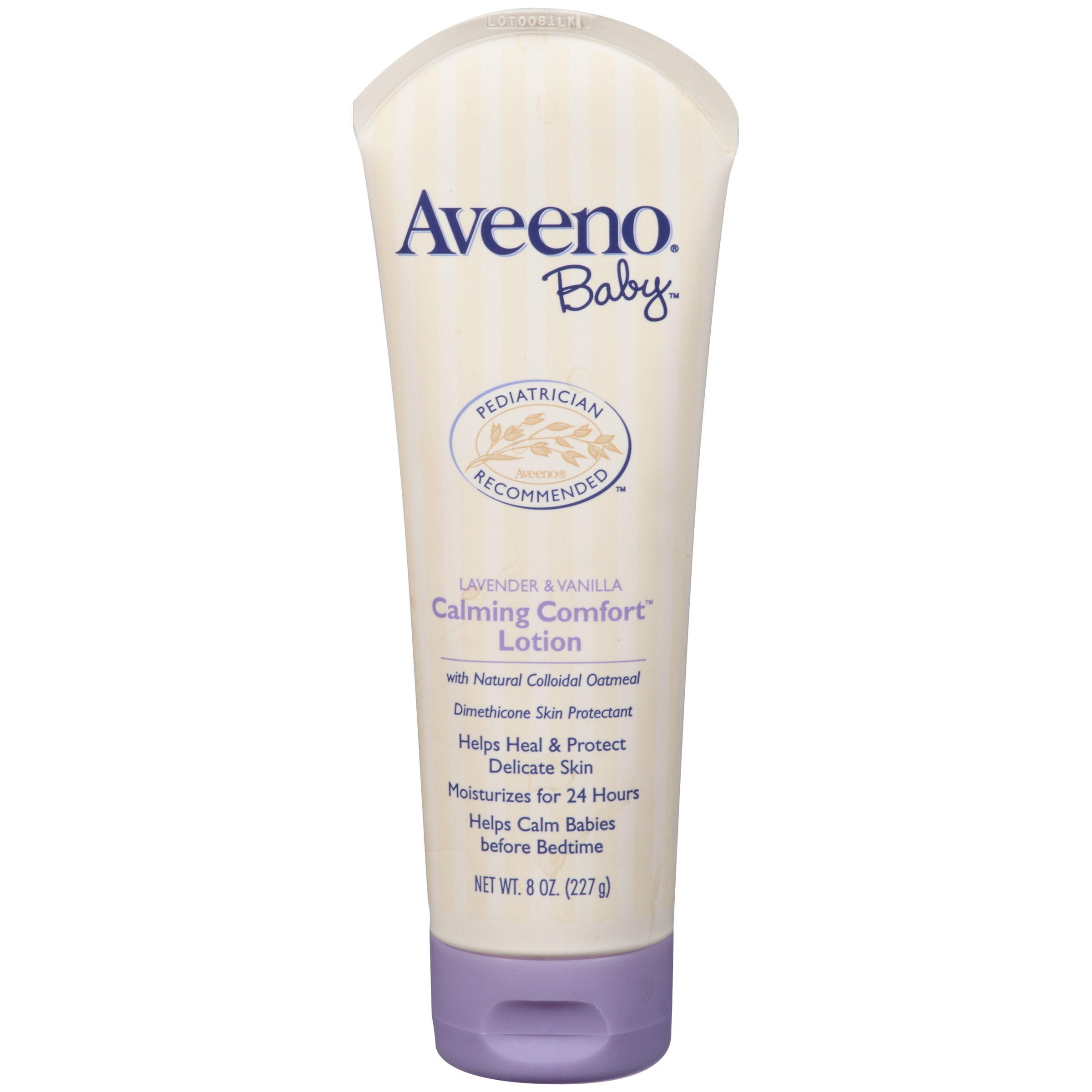 UPC 381370036456 Aveeno Baby Lotion, Calming Comfort, Lavender