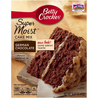 Betty Crocker German Chocolate Cake