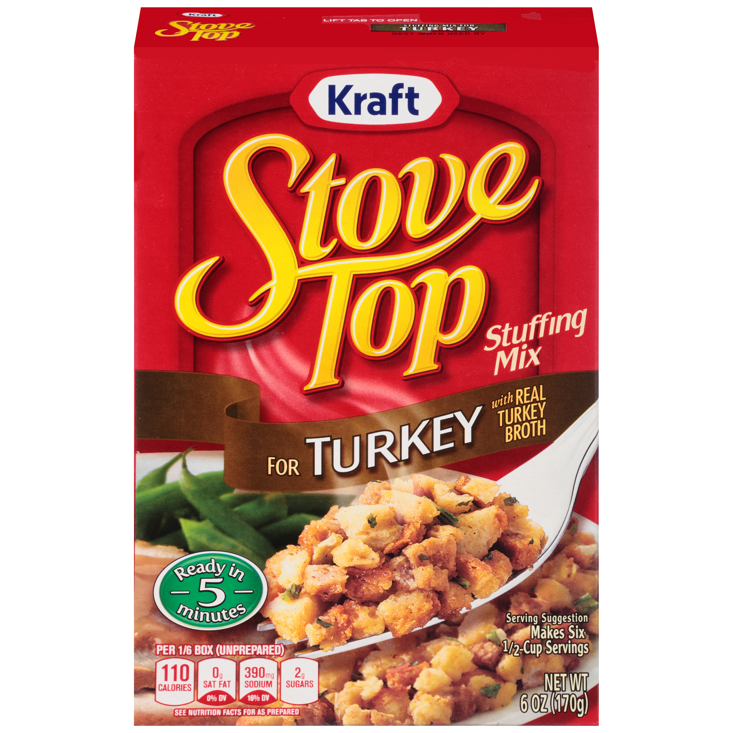 UPC 043000285558 Stove Top Stuffing Mix Turkey 1 Box (6 oz