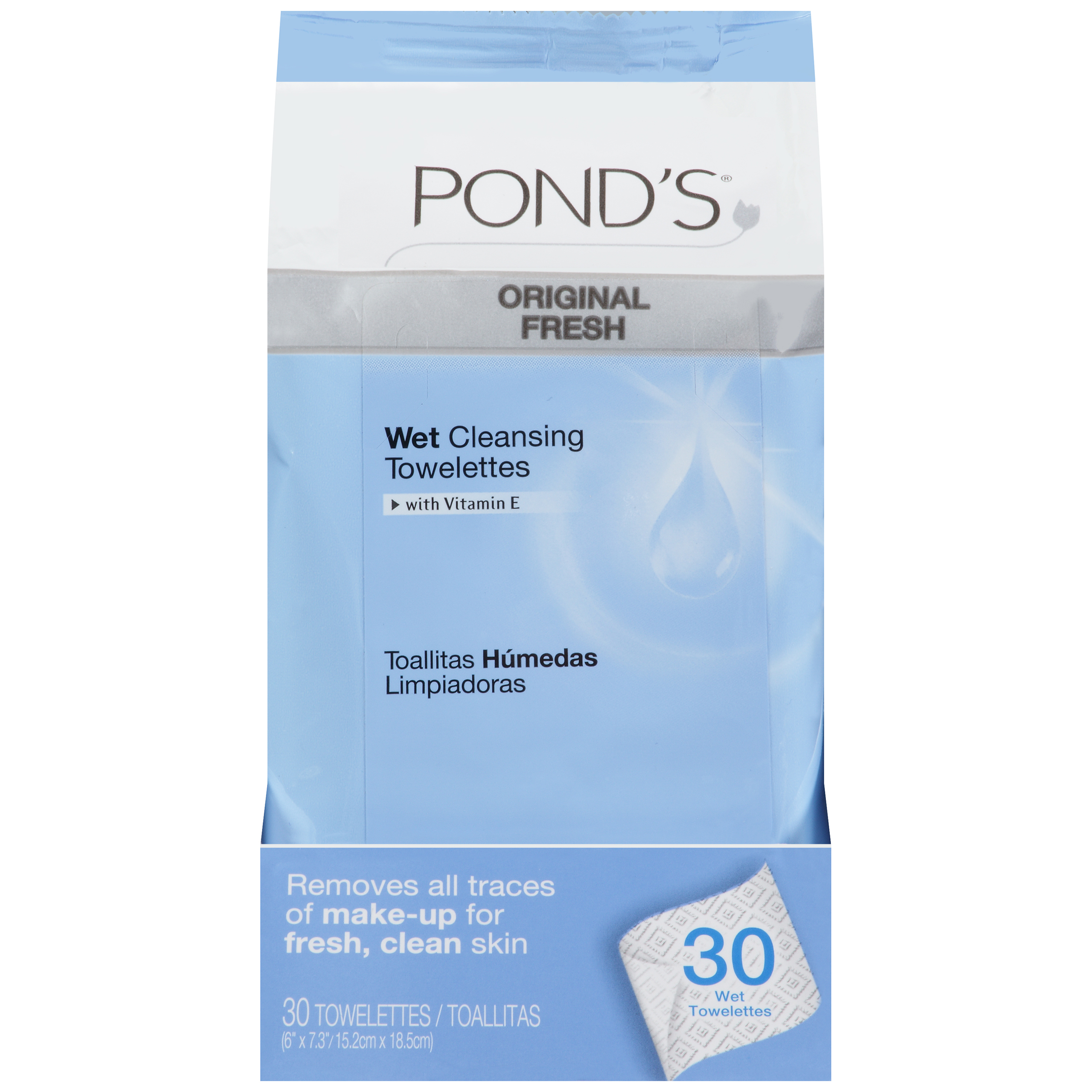 Pond's Towelette Original Fresh Towelette, 28 ct