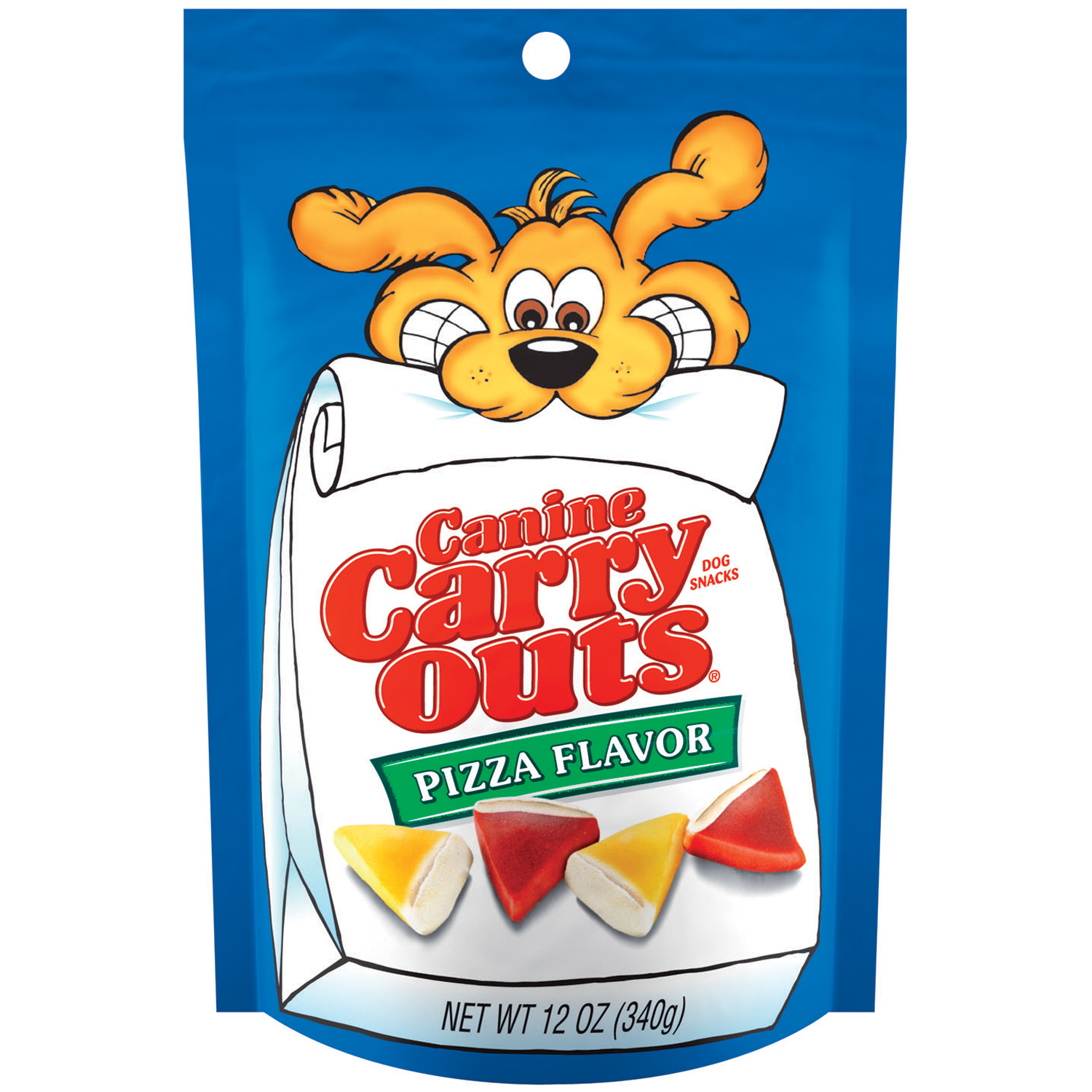 Canine Carry Outs Chewy Snacks for Dogs, Delicious Pizza Flavor, 12 oz (340 g)
