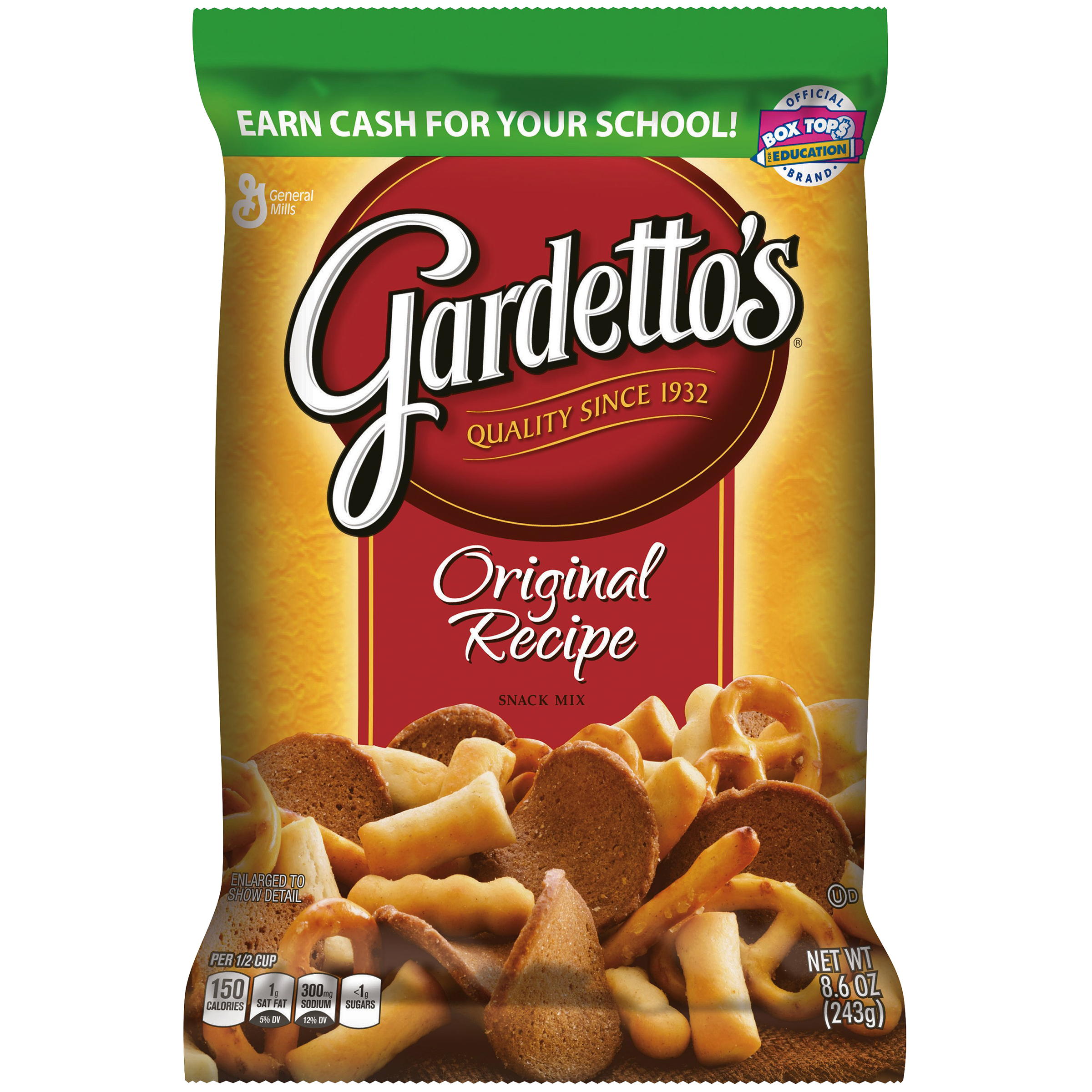 Gardetto's Original Recipe Snack Mix 8.6 OZ BAG at mygofer.com