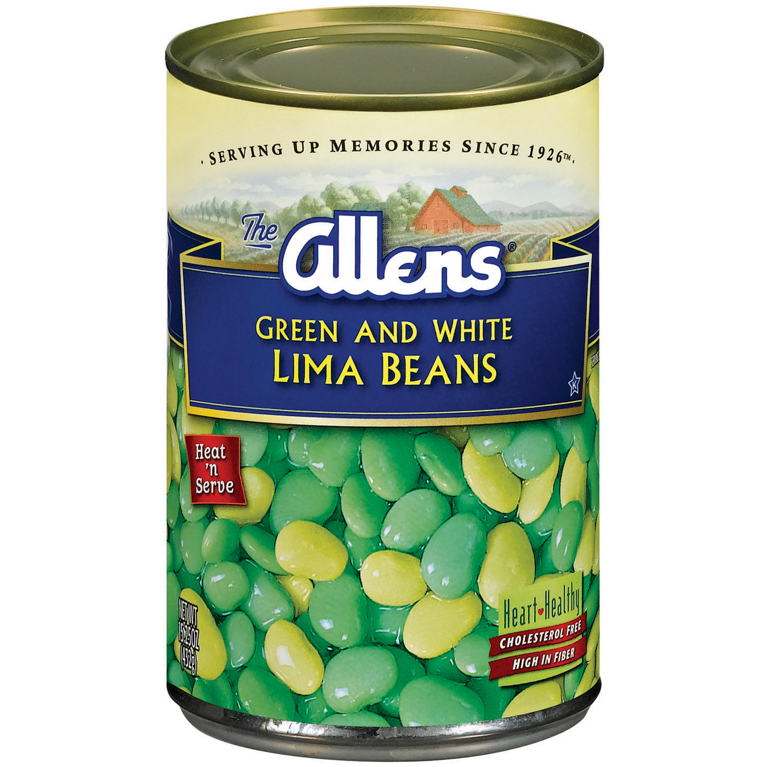 UPC 034700374109 product image for Green & White Lima Beans 15.25 OZ CAN | upcitemdb.com